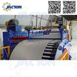 Auto or maunal adjustment of steel sheet leveling and shearing machine