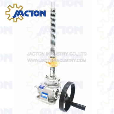 Complete stainless steel screw jacks 1-ton meet the harsh requirements