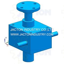 25KN screw jack actuator 35mm short stroke 3d cad model