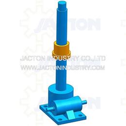25 ton 600mm screw jack with lifting nut 3d cad model