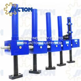 2.5 ton compact acme screw jacks inverted with square top plate end