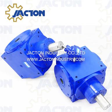 JTH140 keyed hollow shaft spiral bevel gearboxes