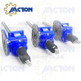 Keyed screw jack with motor flange and bellow boots - Jacton Industry
