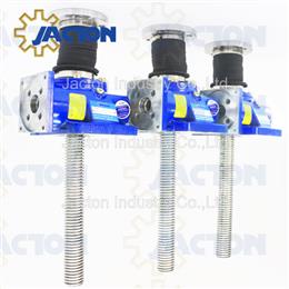 Worm gear screw jack motor flange type with boots - Jacton Industry