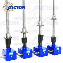 150KN Higher Lifting Speeds Screw Jacks Fitted With Ball Screws