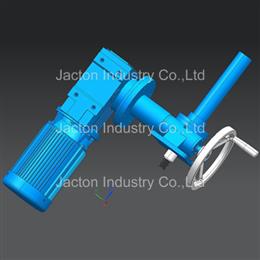 JTW-2.5T screw jack 170mm K37 0.37kw geared motor 3D CAD Models
