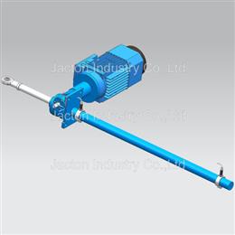 JTW-2.5T Screw Jack 800mm with engine 1.5kw and proximity switches 3D