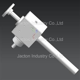 JTG15 Mini Bevel gear machine screw jack 150 mm stroke 3D CAD Models